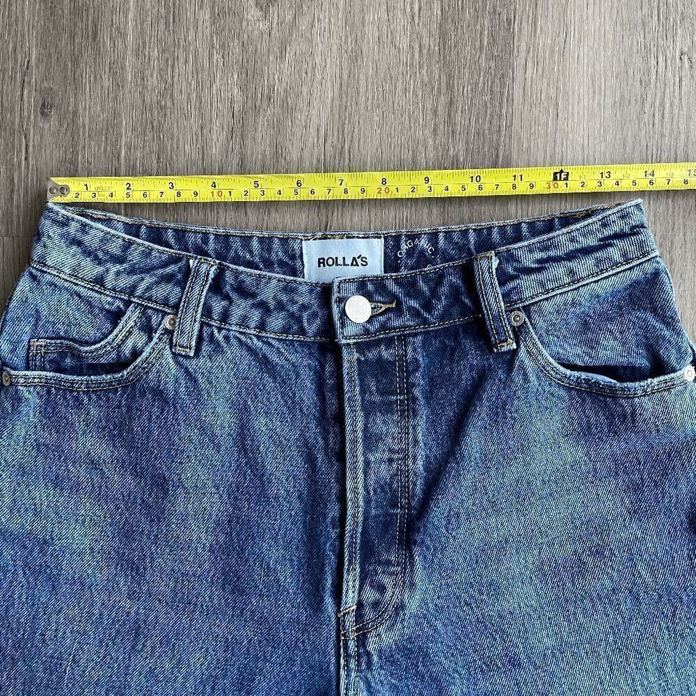 Rolla's Classic Straight Jean Organic Worn in Celine Women's 9​​​​​​ - Picture 9 of 11